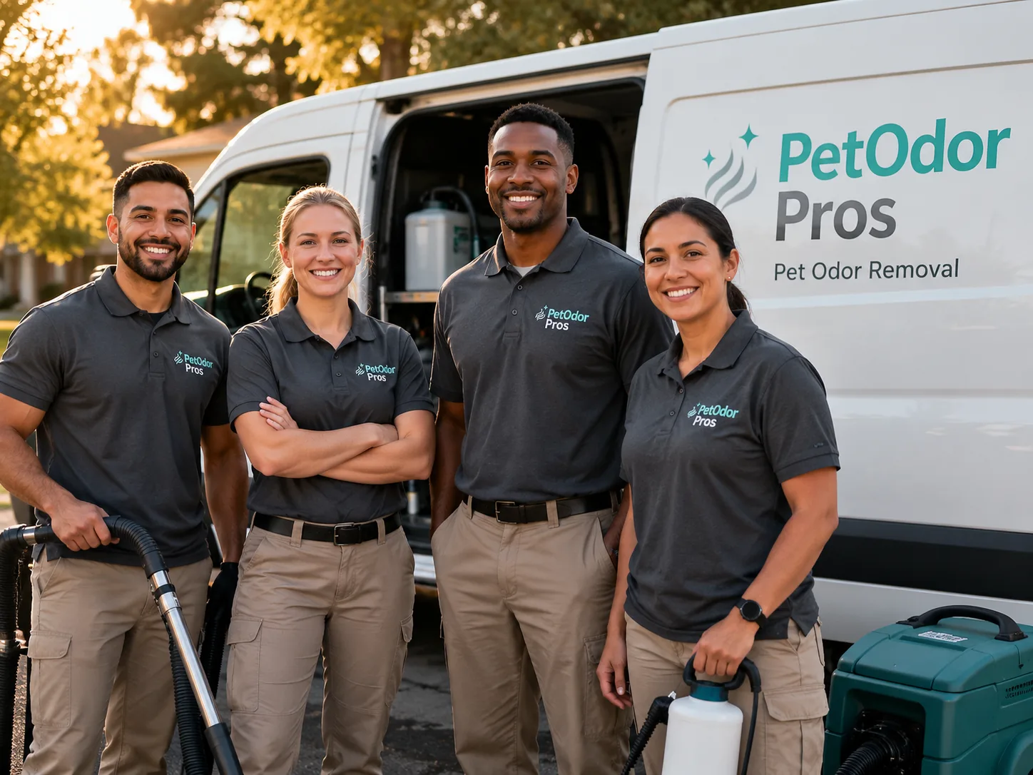 Pet Odor Removal team serving Bethel, OH